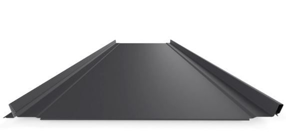 Sheetah joint debout 50µ 0,63 mm 476 mm largeur ral 7016 gris anthracite eur/m2