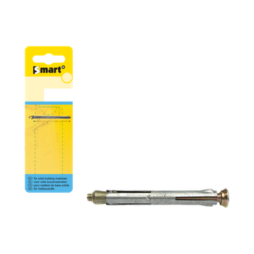 Pg cheville metal p chassis+cap brun m 10x112