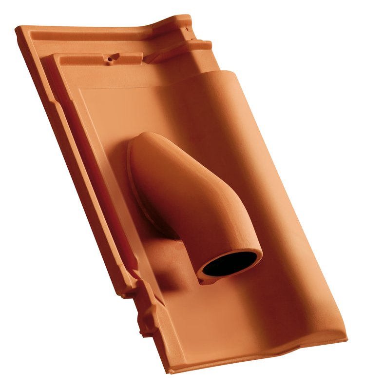 Harmonica tuile solaire rouge cuivre