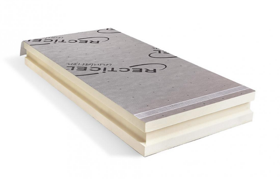 Euroroof max 120mm 1200x2400mm tg 2,88m2/plaque eur/m2 r=5,45 / euroclasse npd