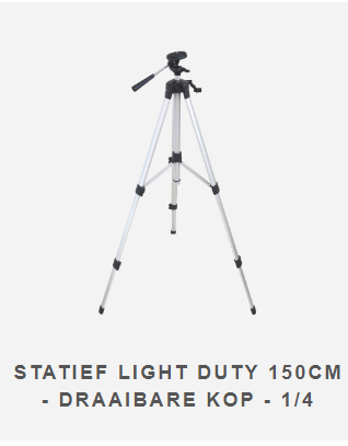 Fut trepied light duty 150cm