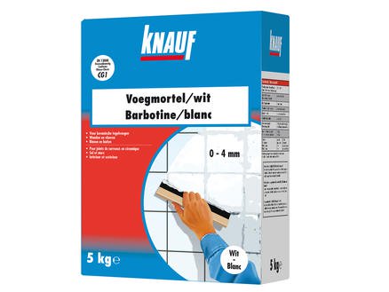 Knauf barbotine blanc 5 kg eur/boite