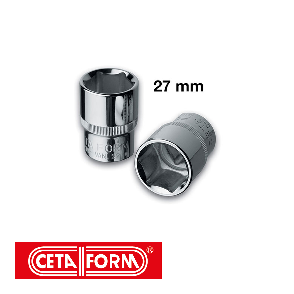 Prax 1/2" douille 6 pans - 27 mm eur/pc
