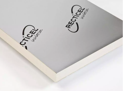 Eurothane silver 100mm 1200/600  3,60m2/paq eur/m2 r=4,50 / euroclasse b s2 d0