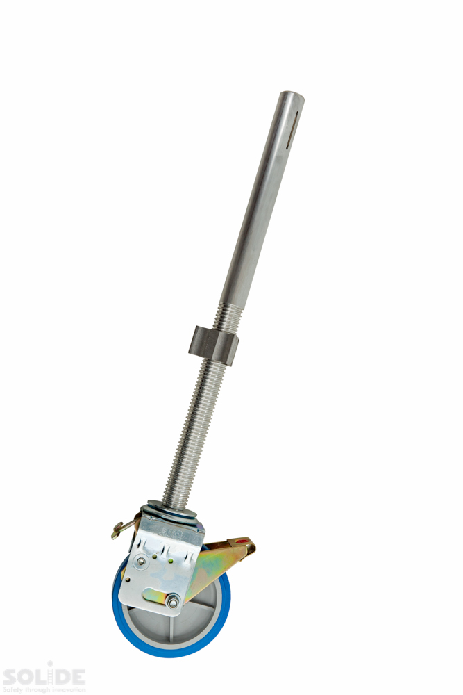 Sol echafaudage roulant 1,35x2,45 m 8m tube+roue eur/pc