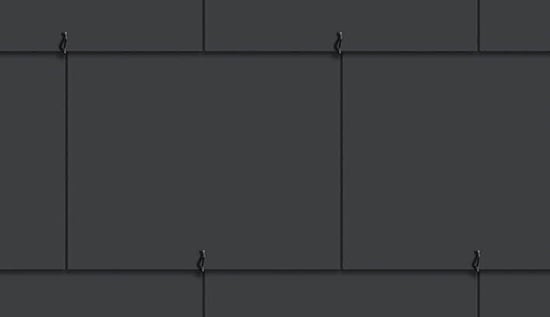 Alterna ardoise 60/30 st gris fonce 2cc sans trous - deux coins coupes 12pcs/paq eur/pcs