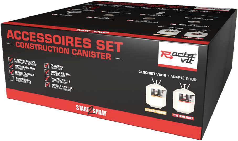 Nouveau en stock : Kit d’accessoires Construction Canister