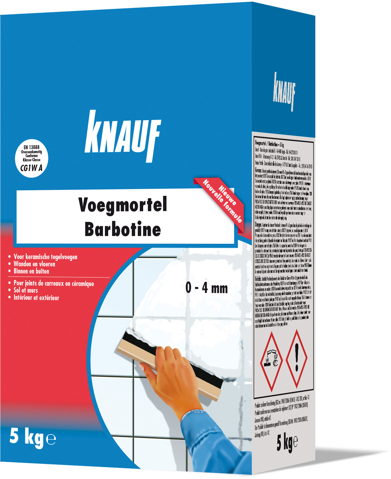 Knauf flex joint large gris 5 kg (boite) eur/boite