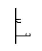 Pergolux l16 profile alu pour plaques de 16mm eur/mc