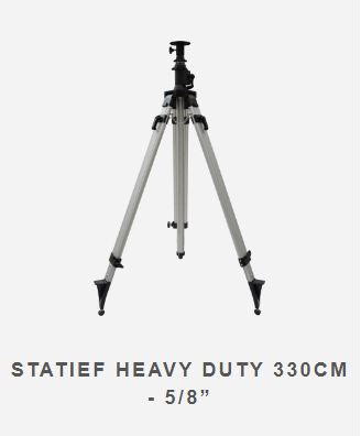 Fut statif telescopique 330cm