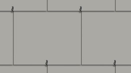 Alterna ardoise 60/32 3t gris beton scc trois trous - sans coins coupes 12pcs/paq eur/pcs