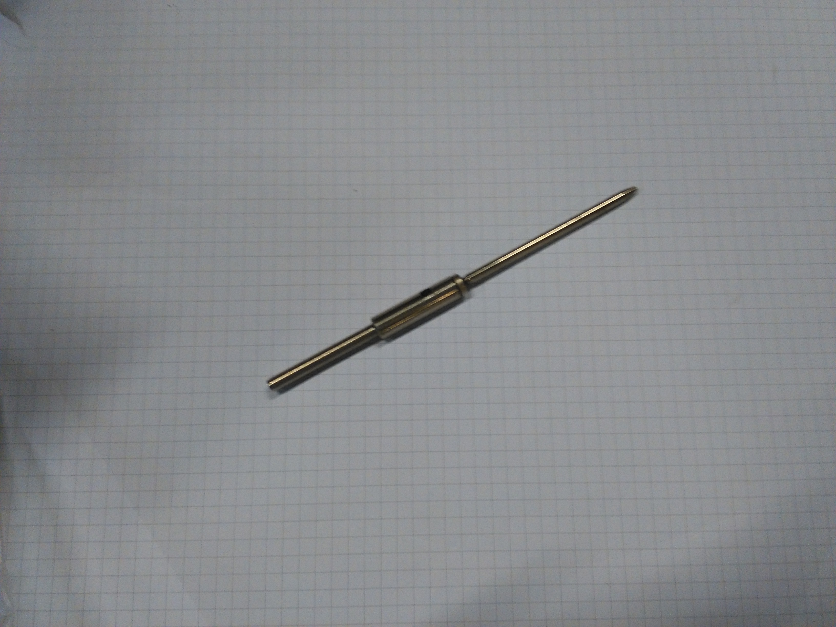 Recip sous pression aiguille 2mm pr pistolet eur/pcs