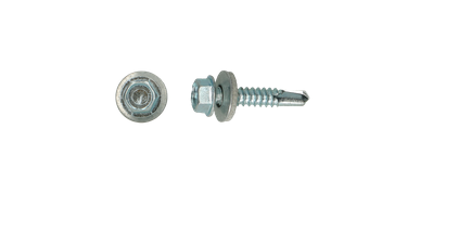 Pg vis de bardage bp3 6,3/ 25 zn/epdm 200pcs/