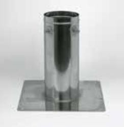 Inox dp 150 fixation sur cheminee eur/pc   701546