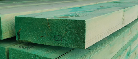 Madrier 30 x 10 cm kvh-fj traites 5,00mc