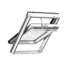 Velux ggl integra 207021 sk06 elec bois blanc