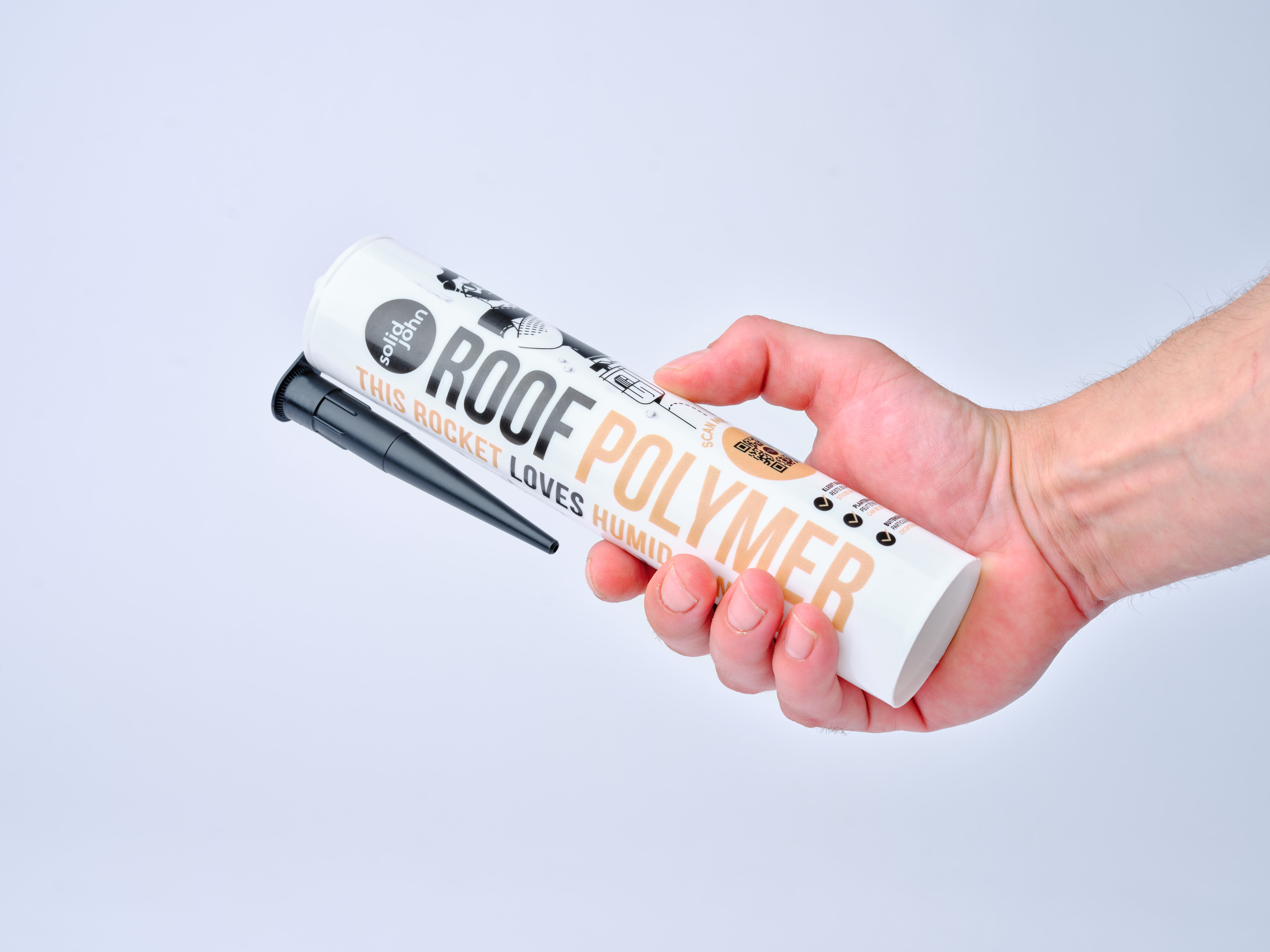 Solid john roof polymere 290ml cart 12pc/bt eur/pcs