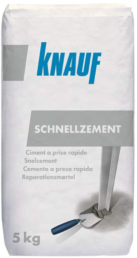 Knauf ciment À prise rapide 5 kg eur/pc