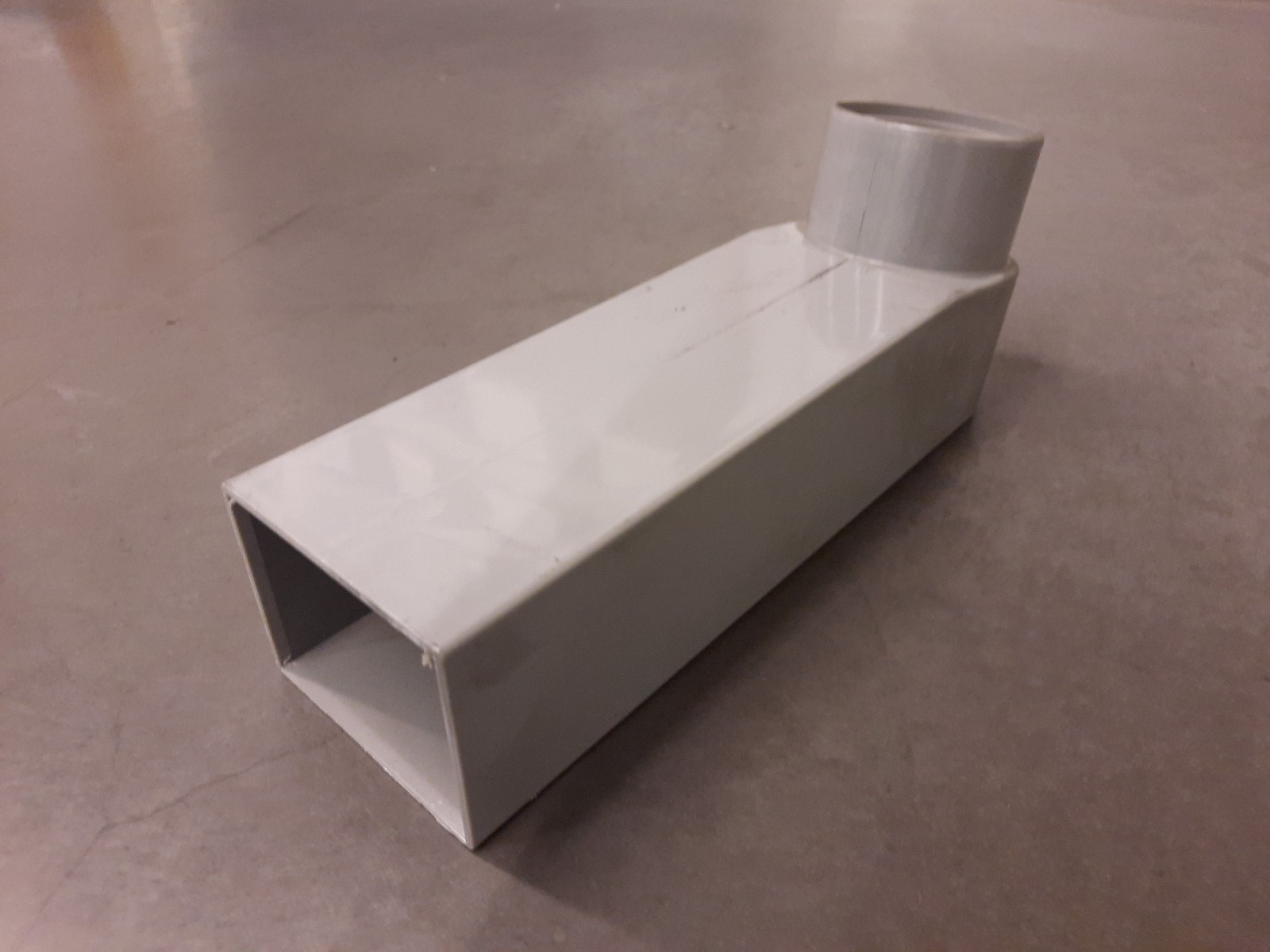 Elev piÈce de raccordement pvc 60x80 diamÈtre 80 eur/pc