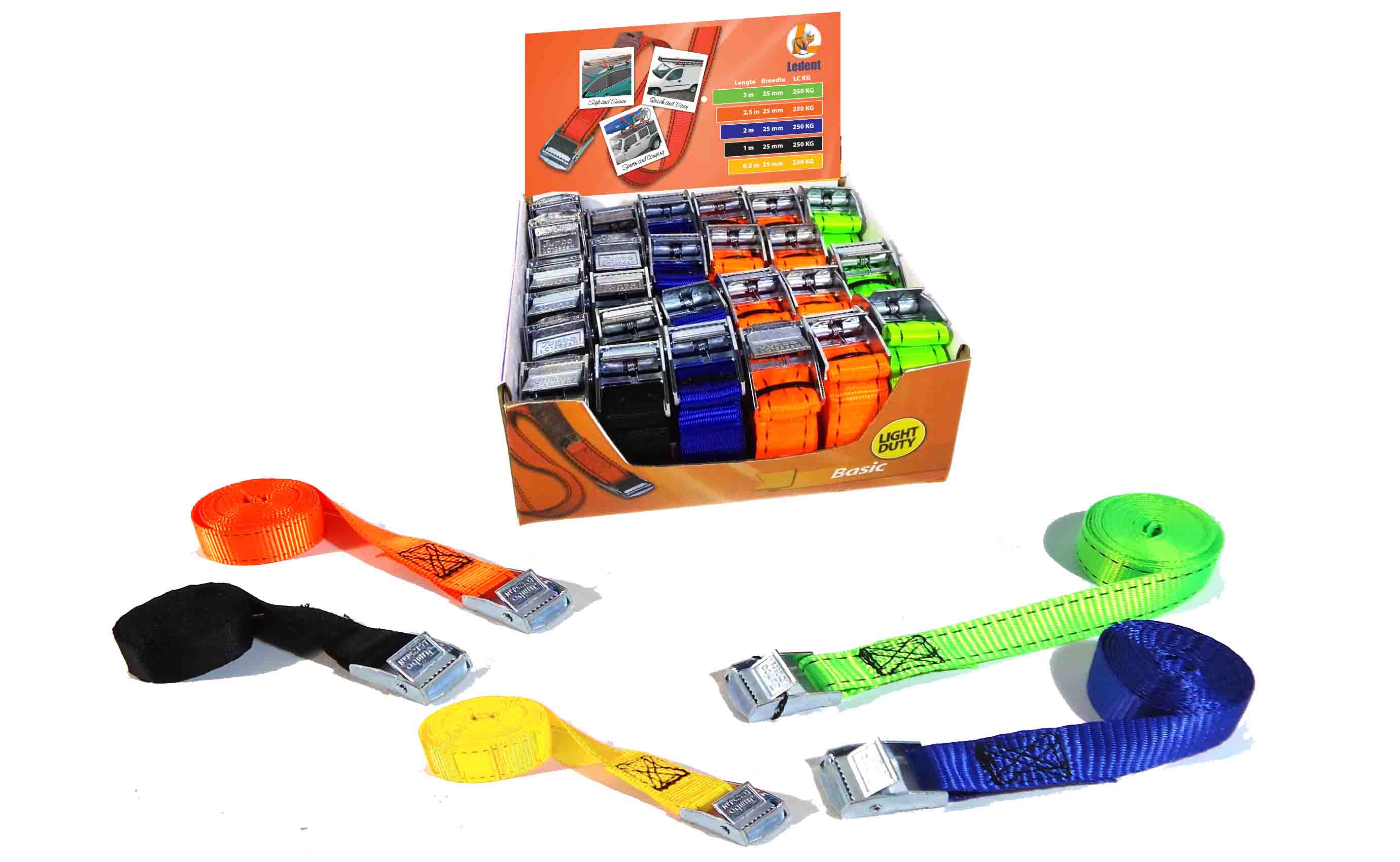 Led sangle + boucle display 27 pieces