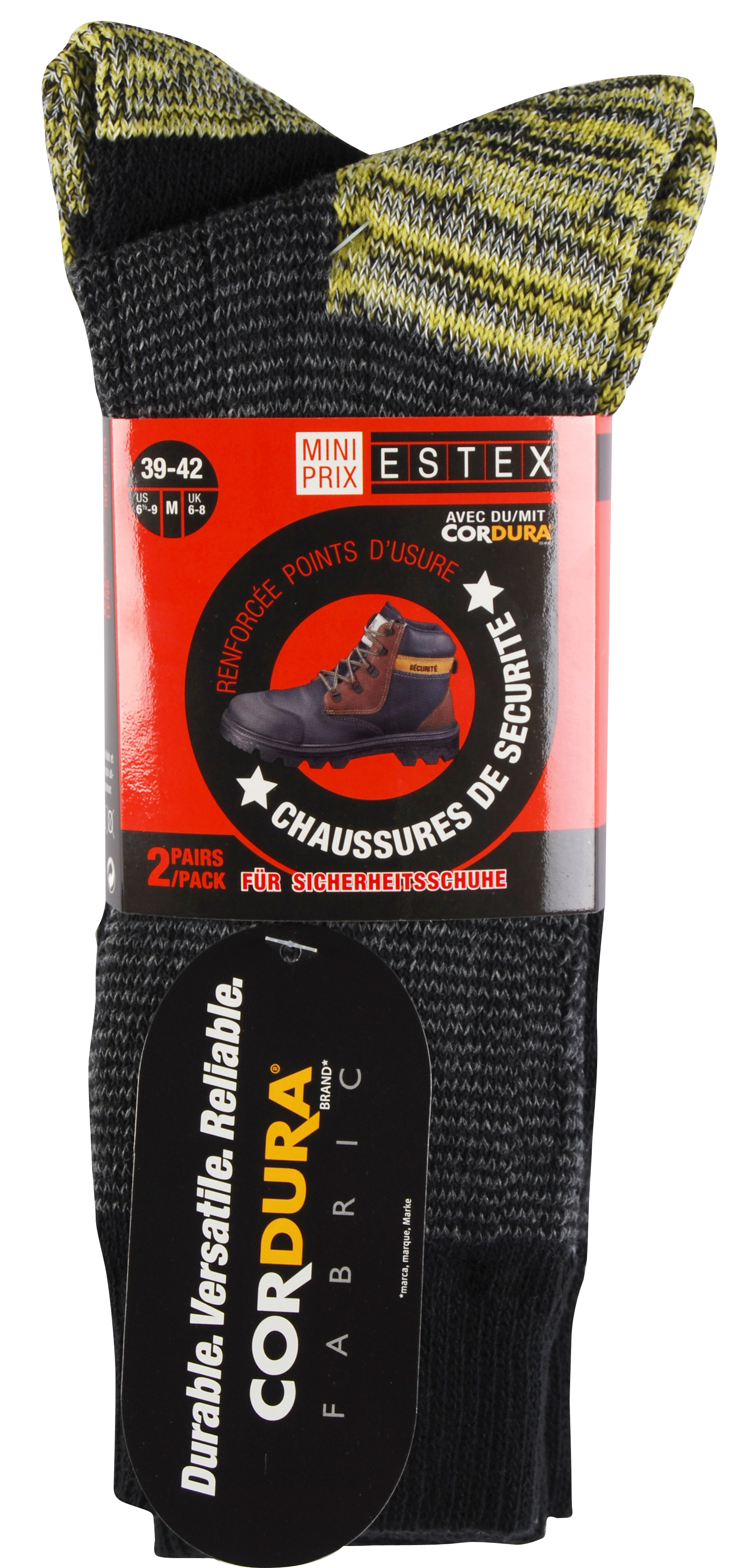 Chaussette lens 6014 2paires 43/46