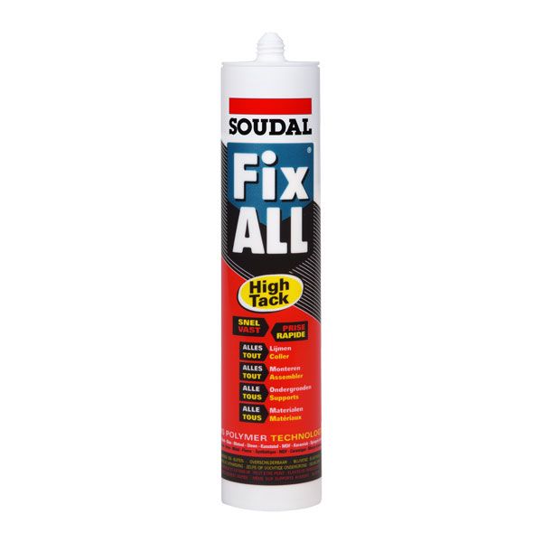 Soudal fix all high tack 290ml  noir eur/pcs