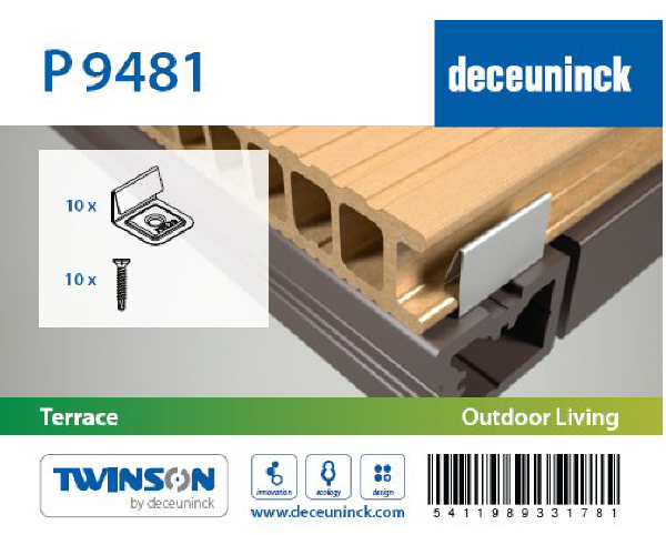 Dp 9481 clips debut + vis (10 pcs) eur/bt