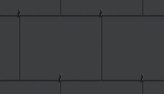 Alterna ardoise 60/32 3t gris fonce scc trois trous - sans coins coupes 12pcs/paq eur/pcs