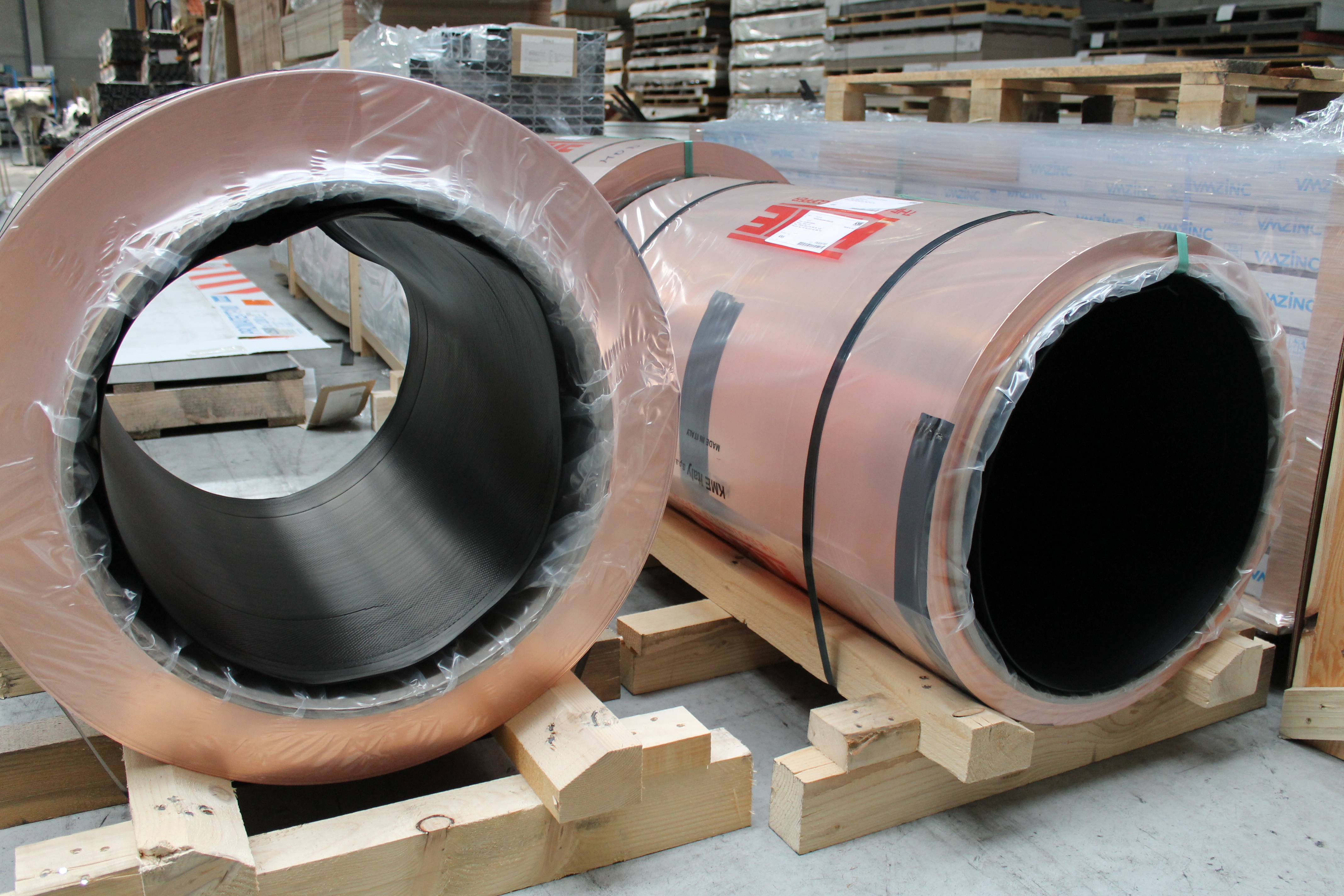 Cuivre bobine 0,80  750   93,63m/ 500kg