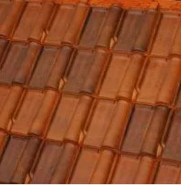 Renaissance tuile brun rustique