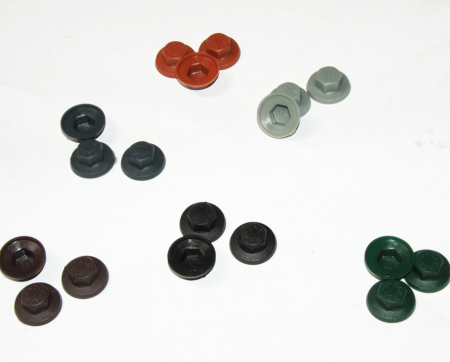 Capuchon   18mm ral 8004 terra cotta 100pc/boite