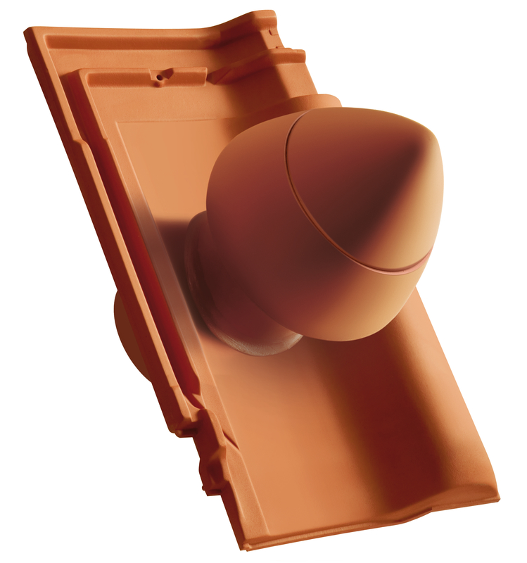 Crea kit tuile a douille 125mm+mitron+adapteur harmonica noir engobe noble eur/pc 745