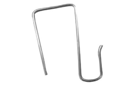 Inox crochet mono vh  500pcs/bt eur/bt