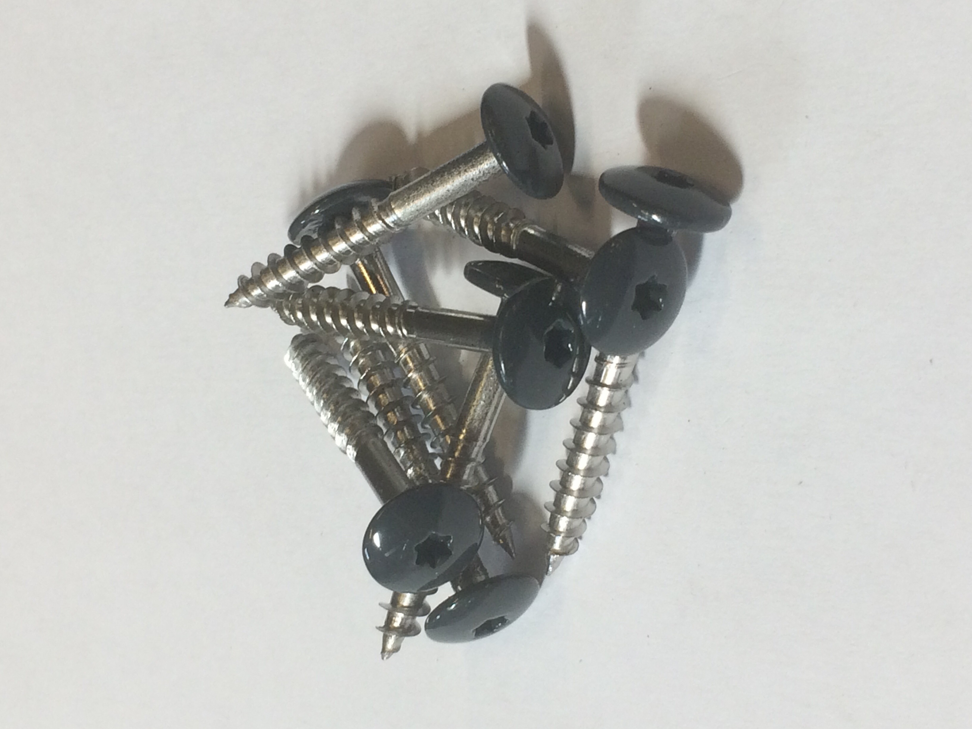 Trespa inox vis a4 4,8x38 gris noir ral7021 100pcs/bt eur/bt