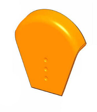 Ml giverny pv fronton fait ronde ardoise