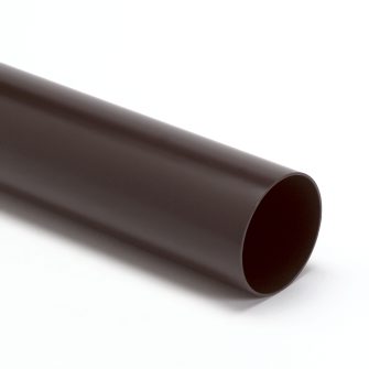 Descente brun 100 mm 4m/pcs eur/mc