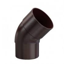 Coude brun 45degre  100 mm eur/pcs