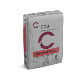 Ciment ii/c-m sl 32,5r 25kg/sac (plastic) 1600kg/palette eur/100kg