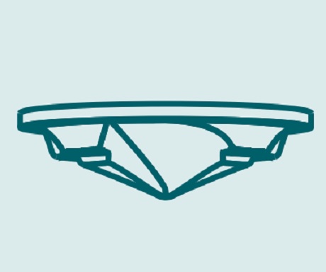 Couvercle pour aeros type 150 eur/pcs