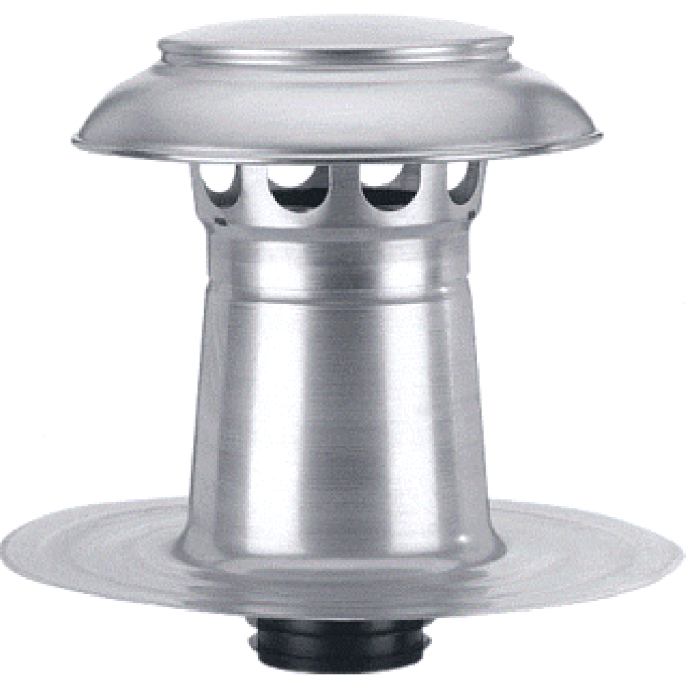 Ventilation toit plat dp alu2000+chap 200 eur/pcs