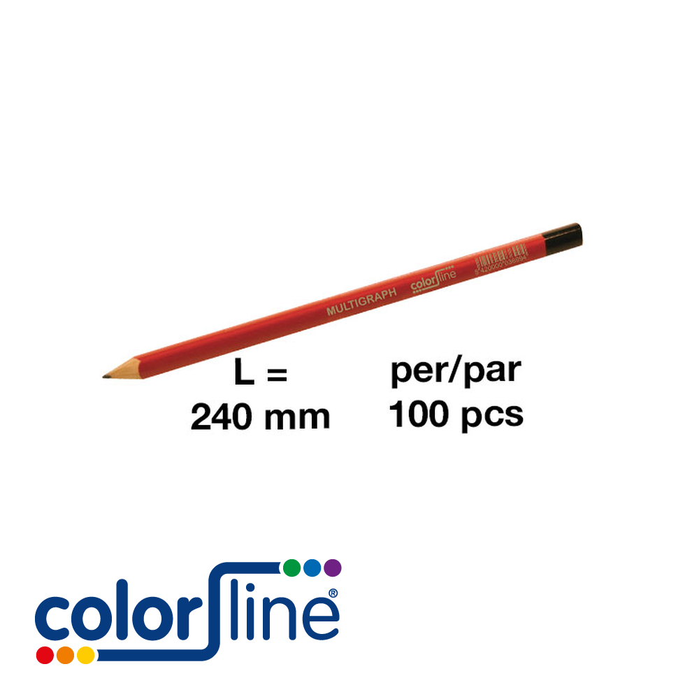 Prax crayon multigraph pro 616 24cm eur/pc