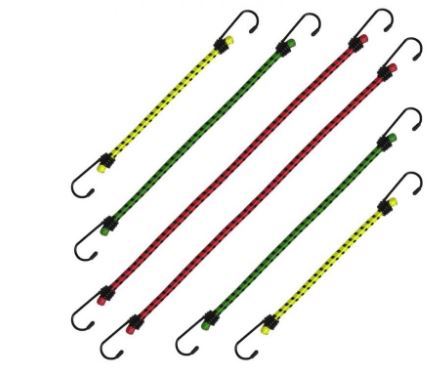 Led set 6 elastiques 8mm