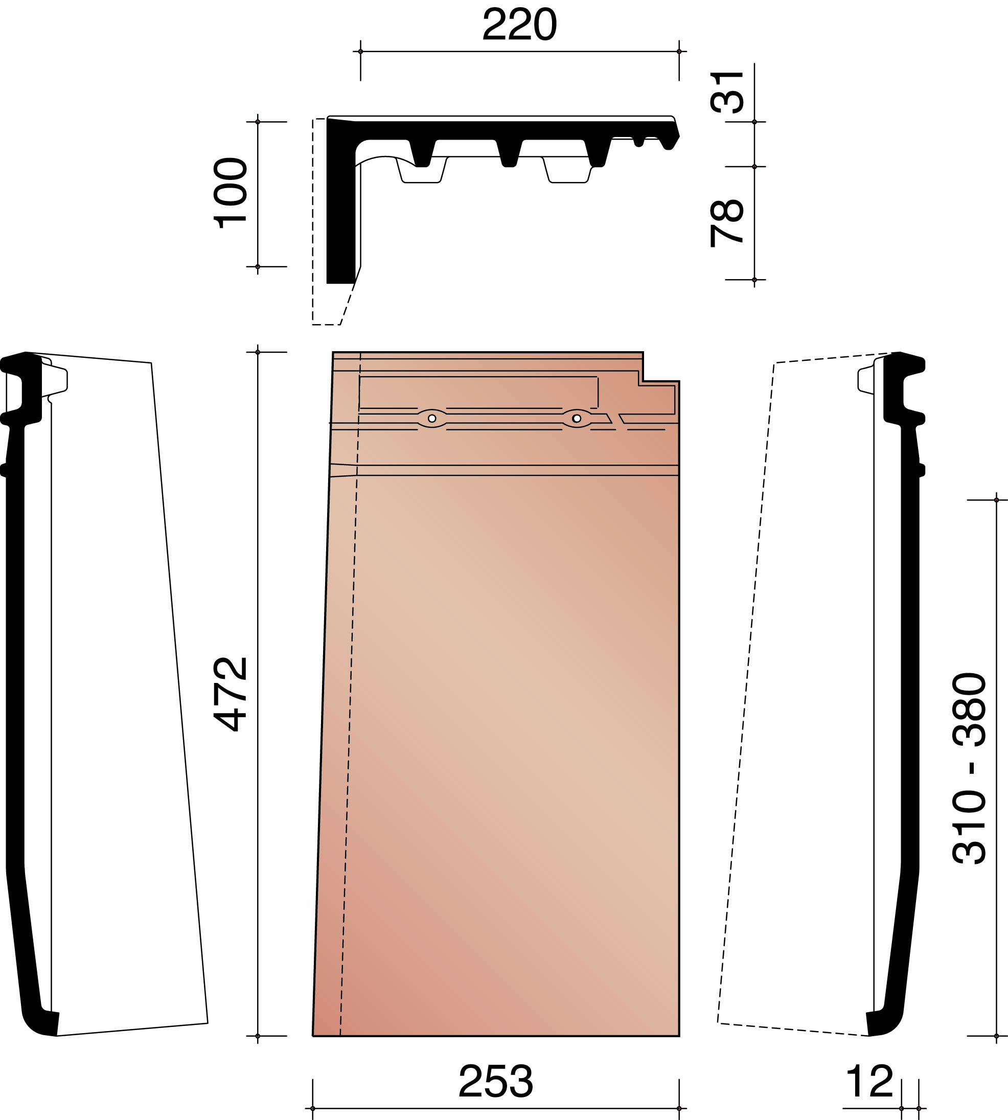 Migeon actua tuile de rive gauche nuage 875