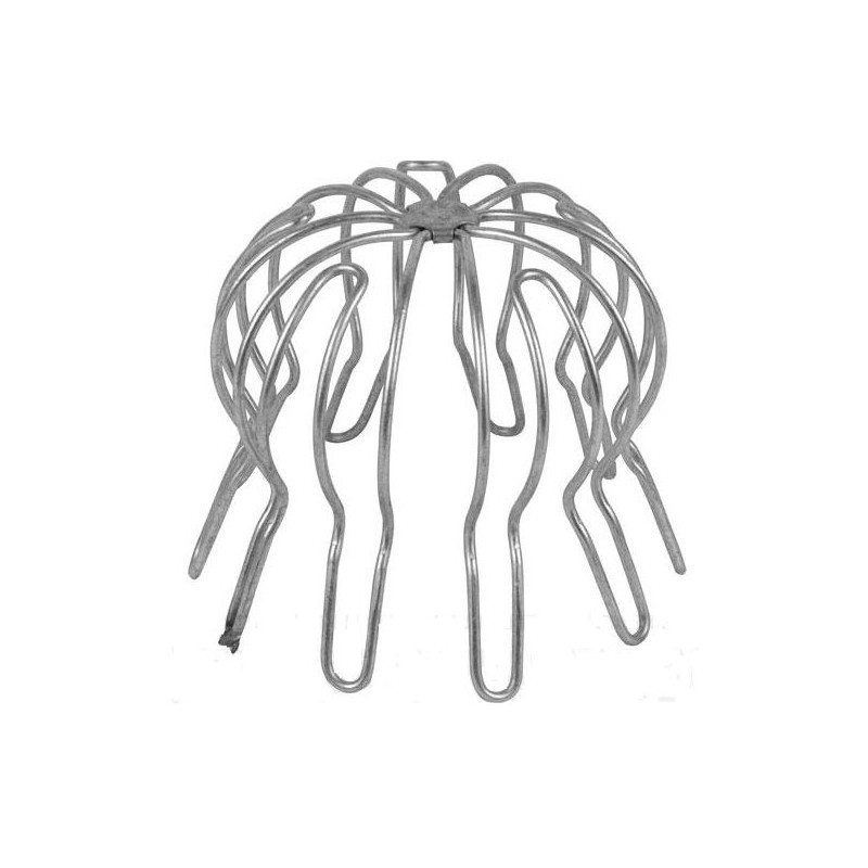 Inox crapaudine   80mm 50pcs/bt eur/pc 220005050