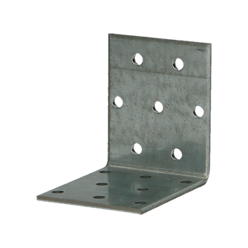 Pg equerre multi trous 100x100x100/2,5 zingue