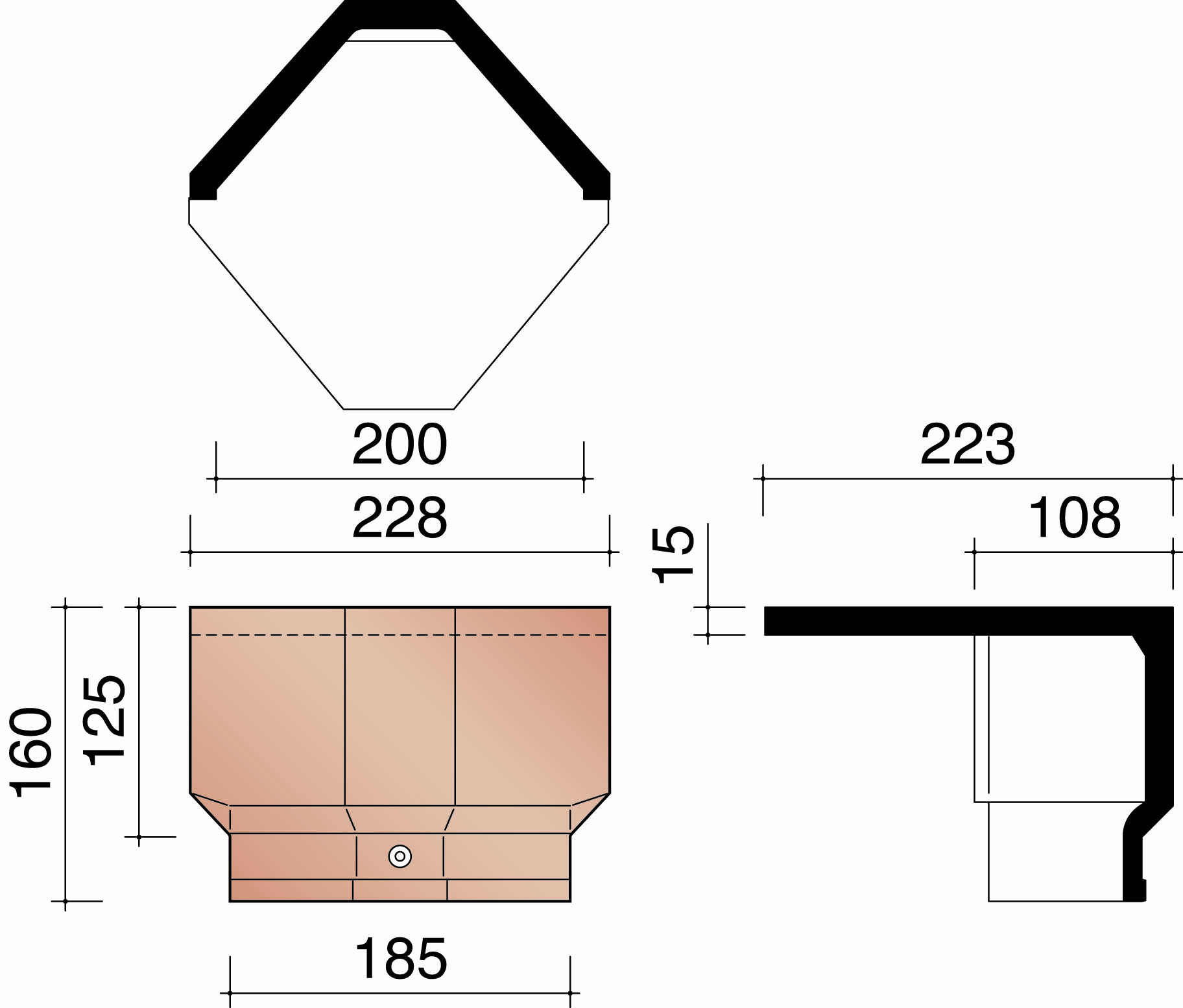 Migeon actua debut faitiere angulaire brun 682