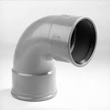 Coude gris 90degre   60 mm eur/pcs