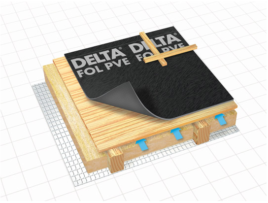 Delta-fol zw pve 75m2/r  1,50x50m   eur/m2