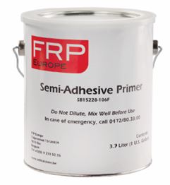 Frp primer semi-adhesive bleu 3,8l/pot eur/pc