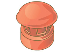 Ml cote fleurie pv lanterne 100mm noir sat